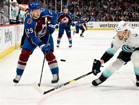 Avalanche-Kraken Game 5 quick hits: Nathan MacKinnon’s rage justified after handful of missed calls